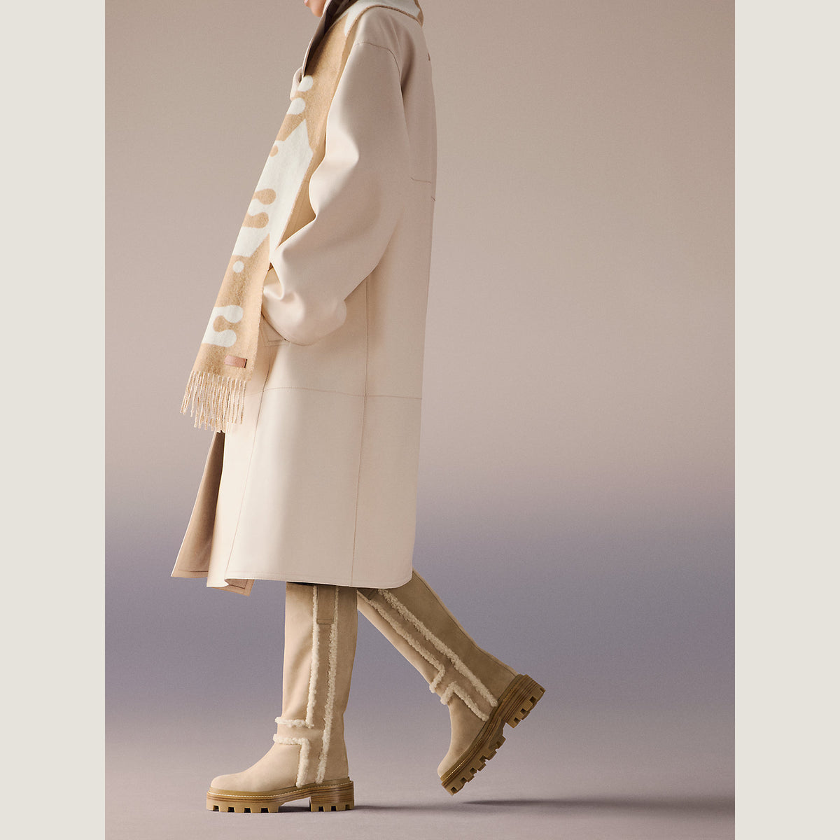 Women's Norte Boot Beige Camel / Ecru