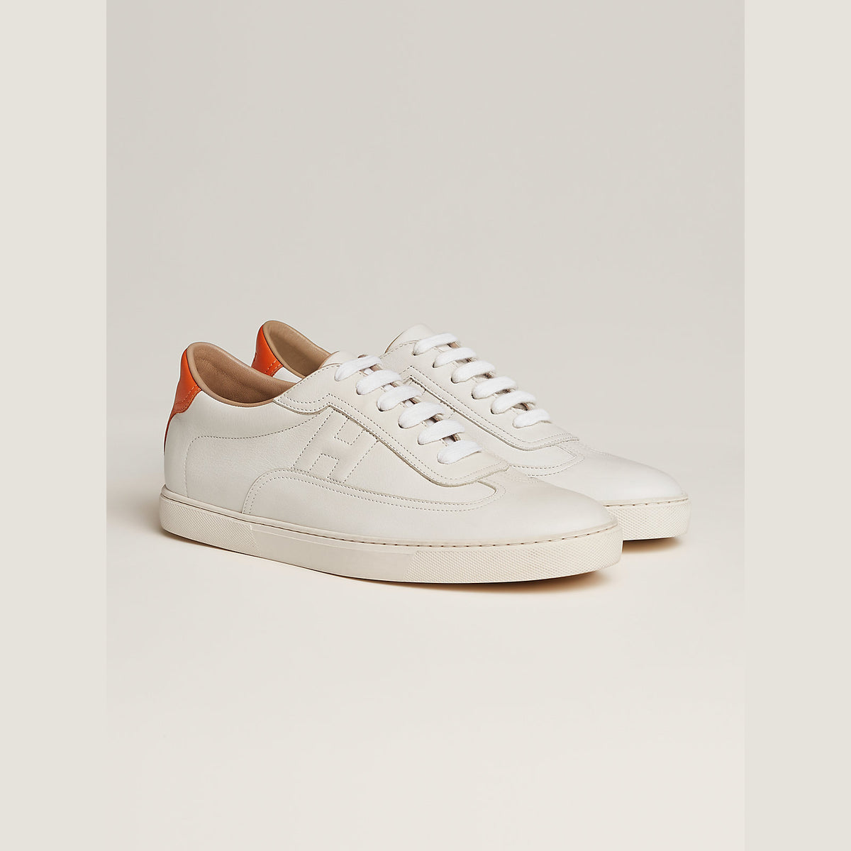 Men's Quicker Sneaker Blanc / Orange