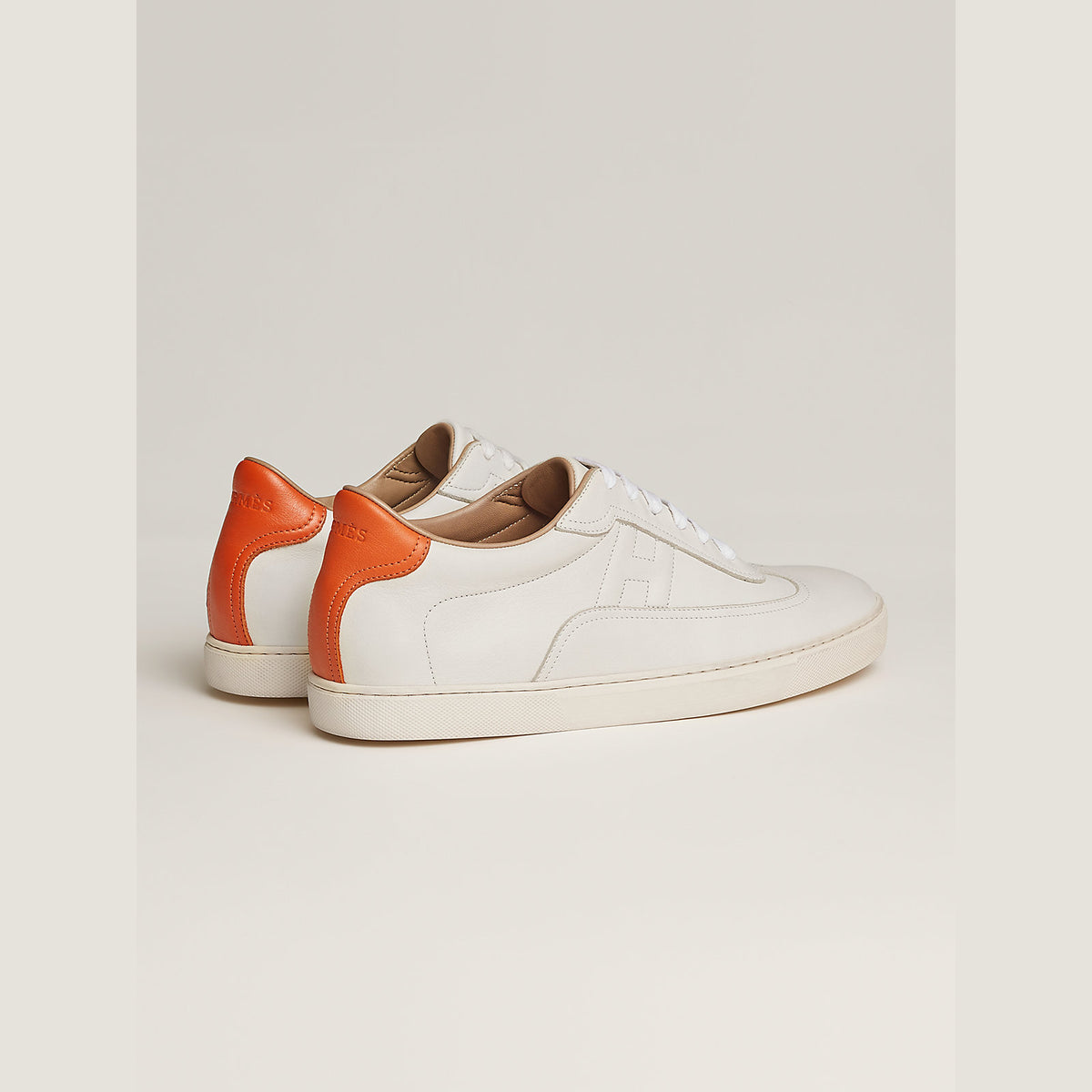 Men's Quicker Sneaker Blanc / Orange