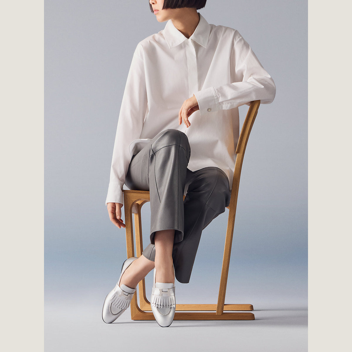 Women's Royal Loafer Gris Argenté