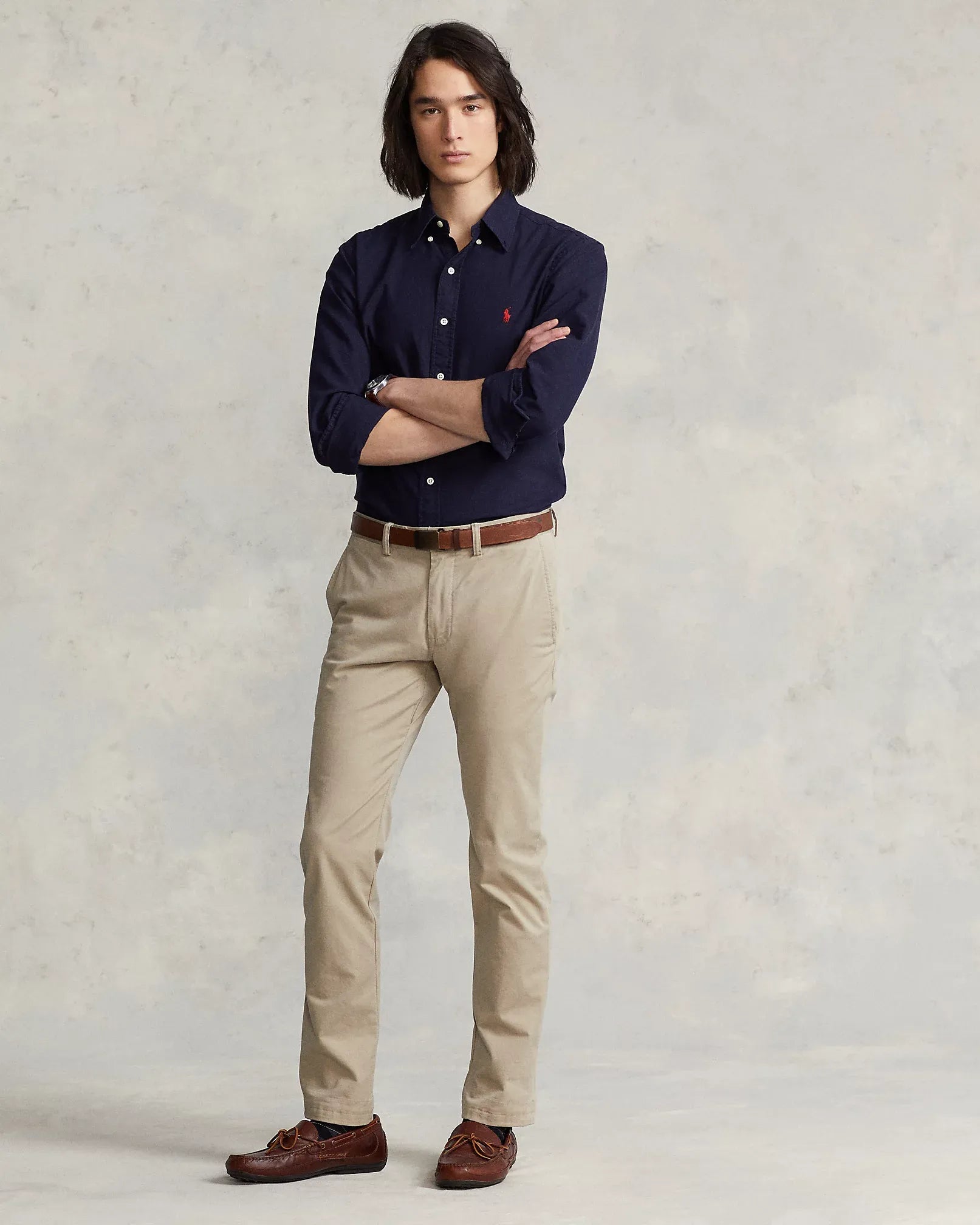 Garment-Dyed Oxford Shirt