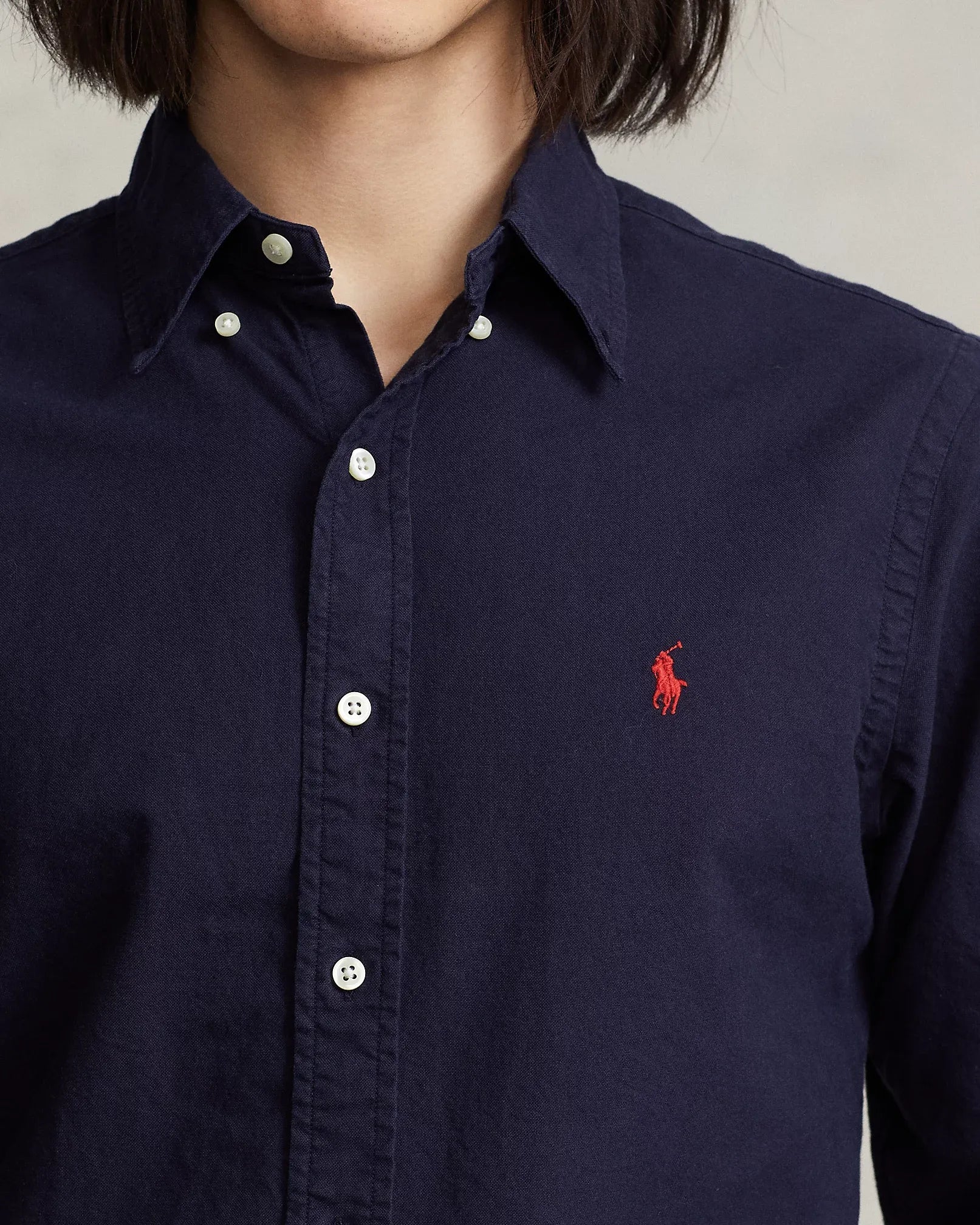 Garment-Dyed Oxford Shirt