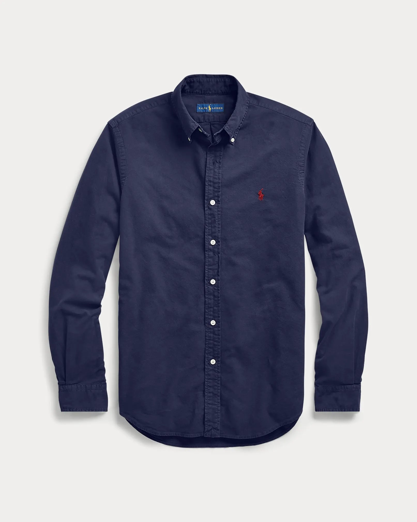 Garment-Dyed Oxford Shirt