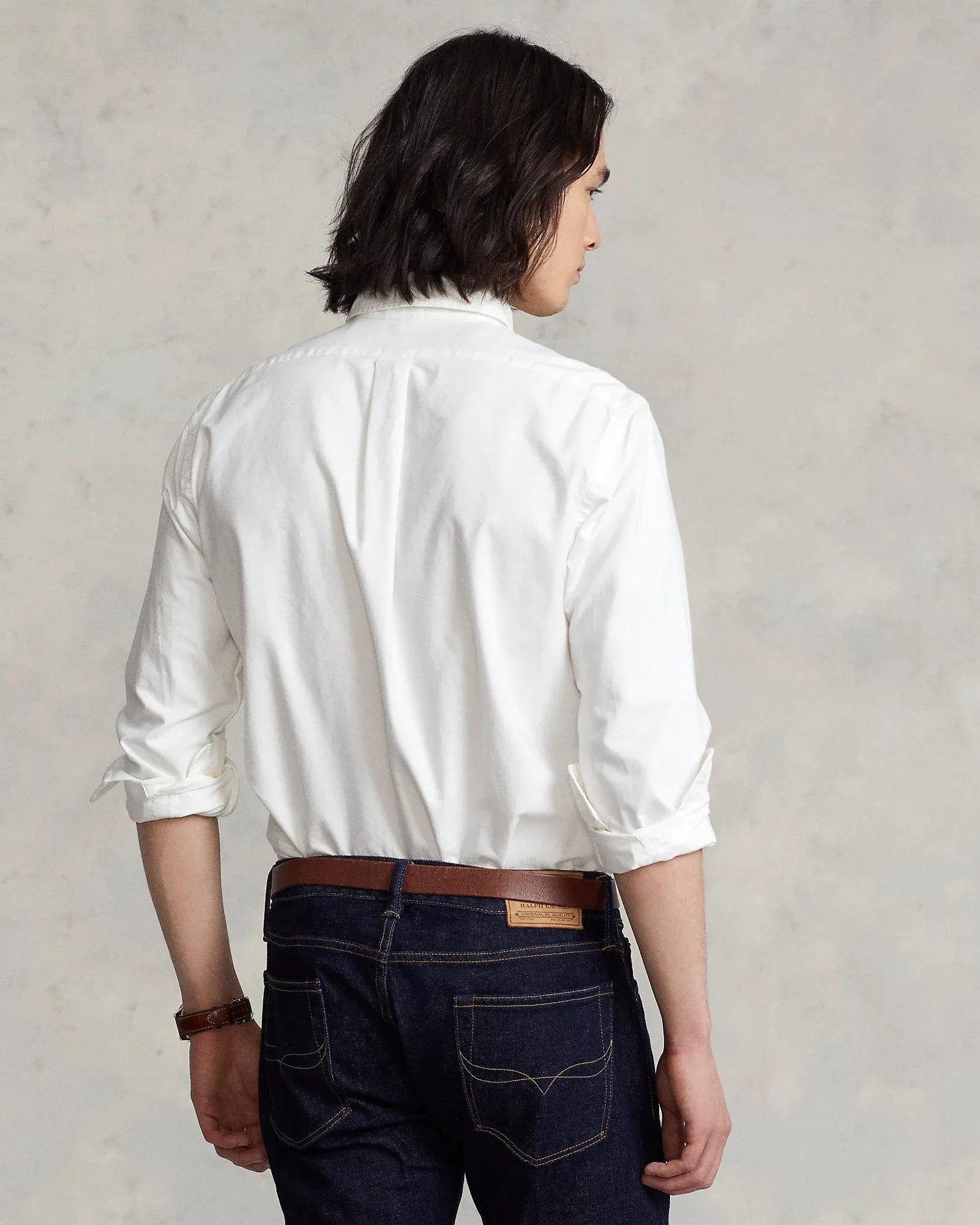 Garment-Dyed Oxford Shirt