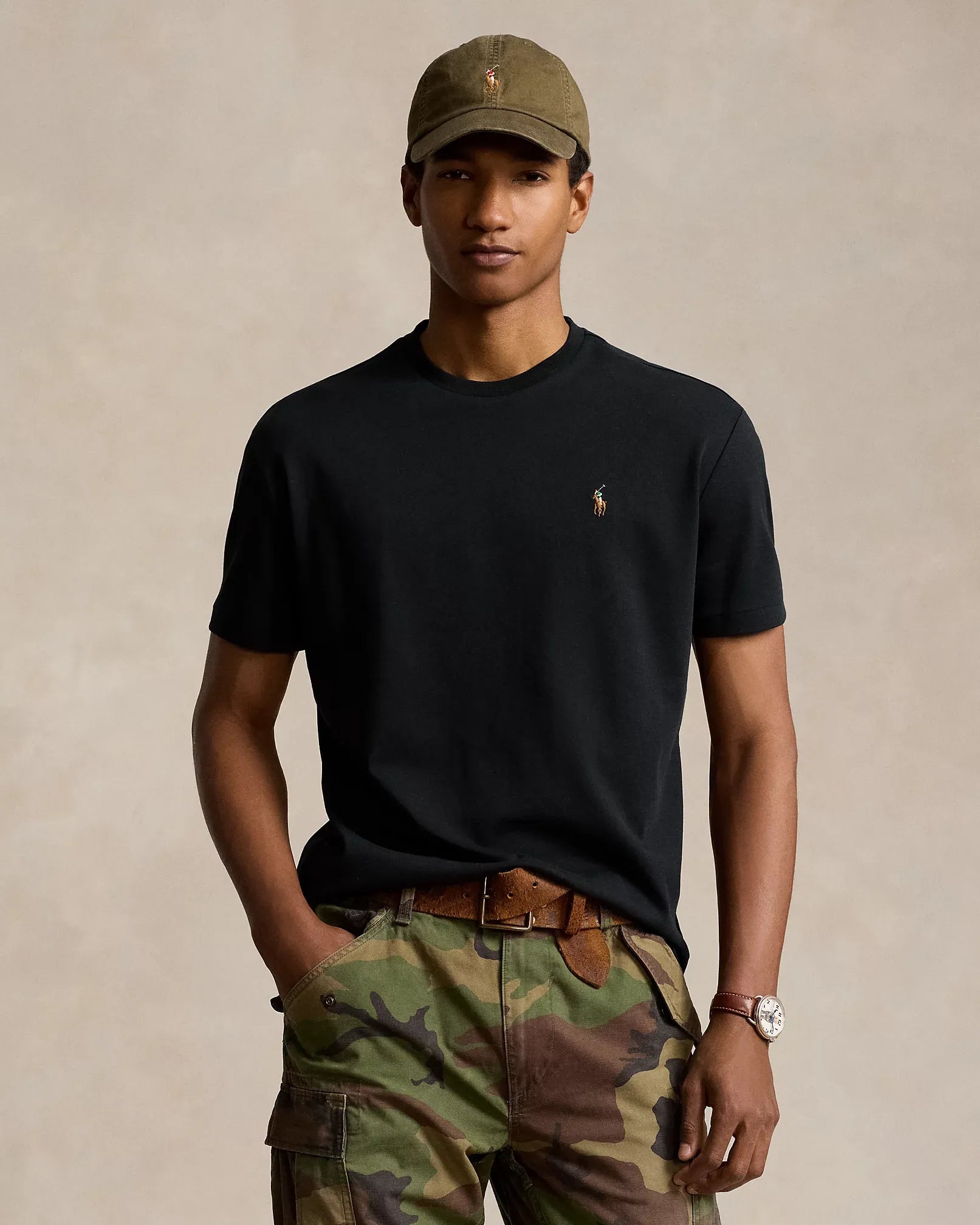 Soft Cotton Crewneck T-Shirt