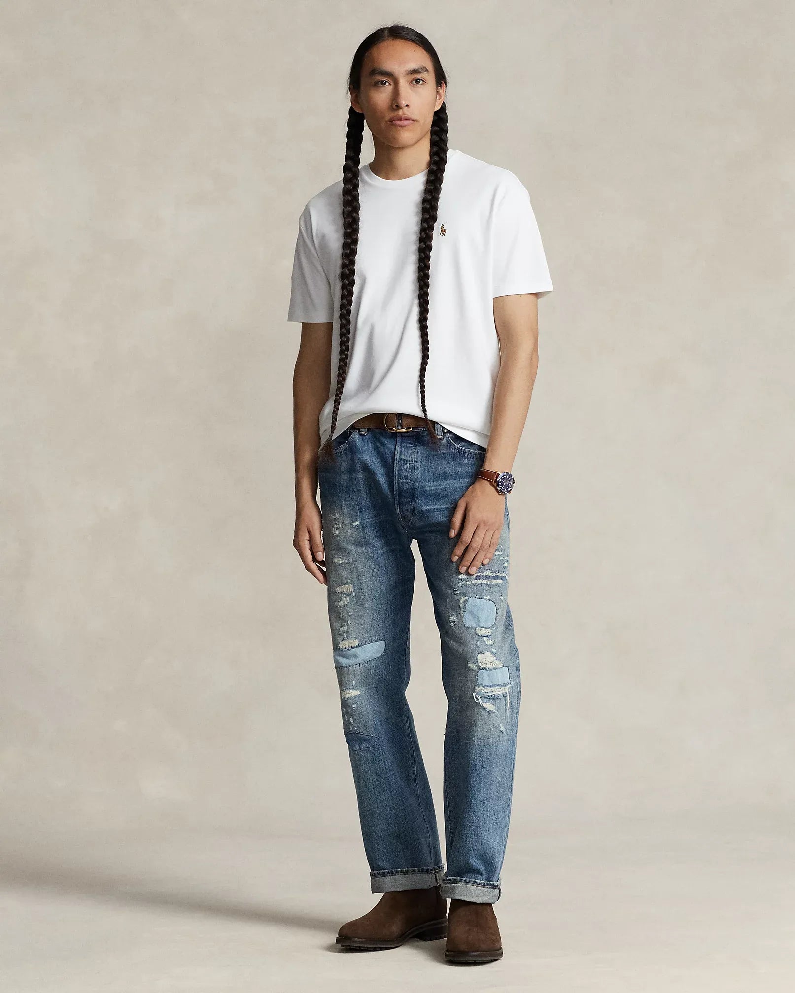 Soft Cotton Crewneck T-Shirt