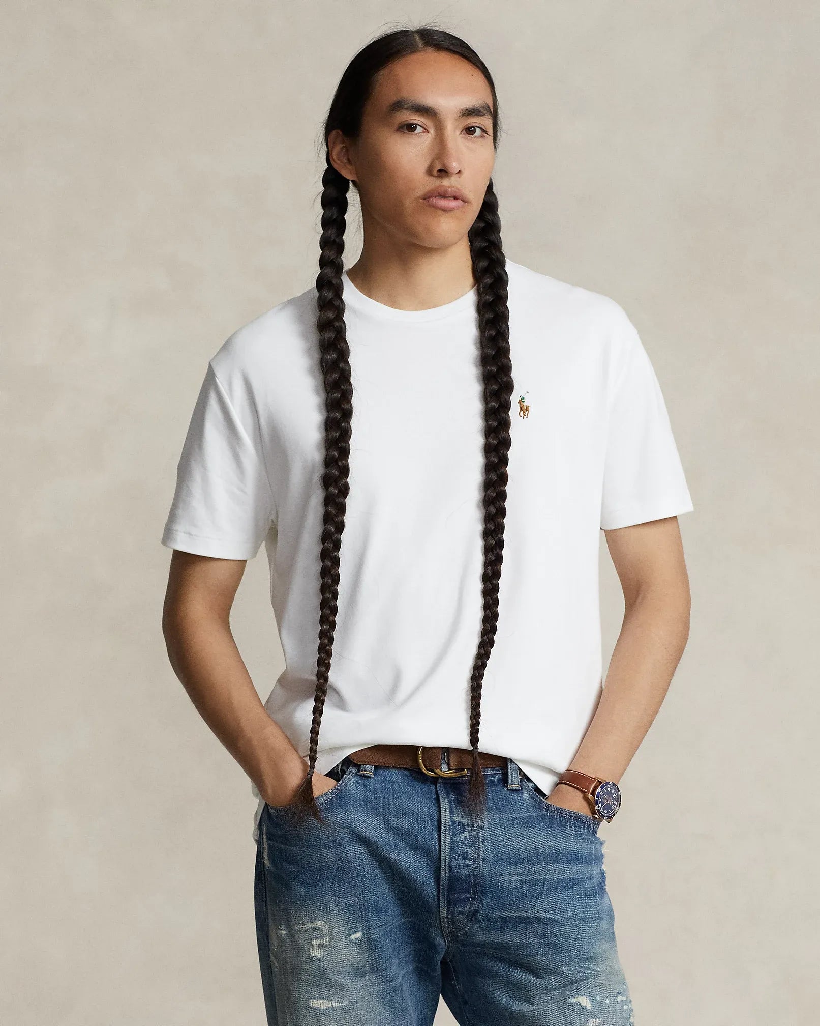 Soft Cotton Crewneck T-Shirt