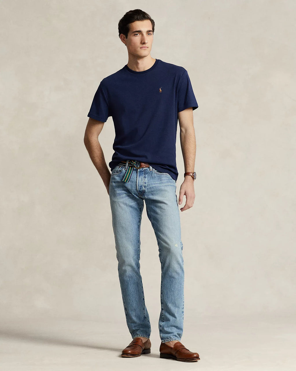Soft Cotton Crewneck T-Shirt