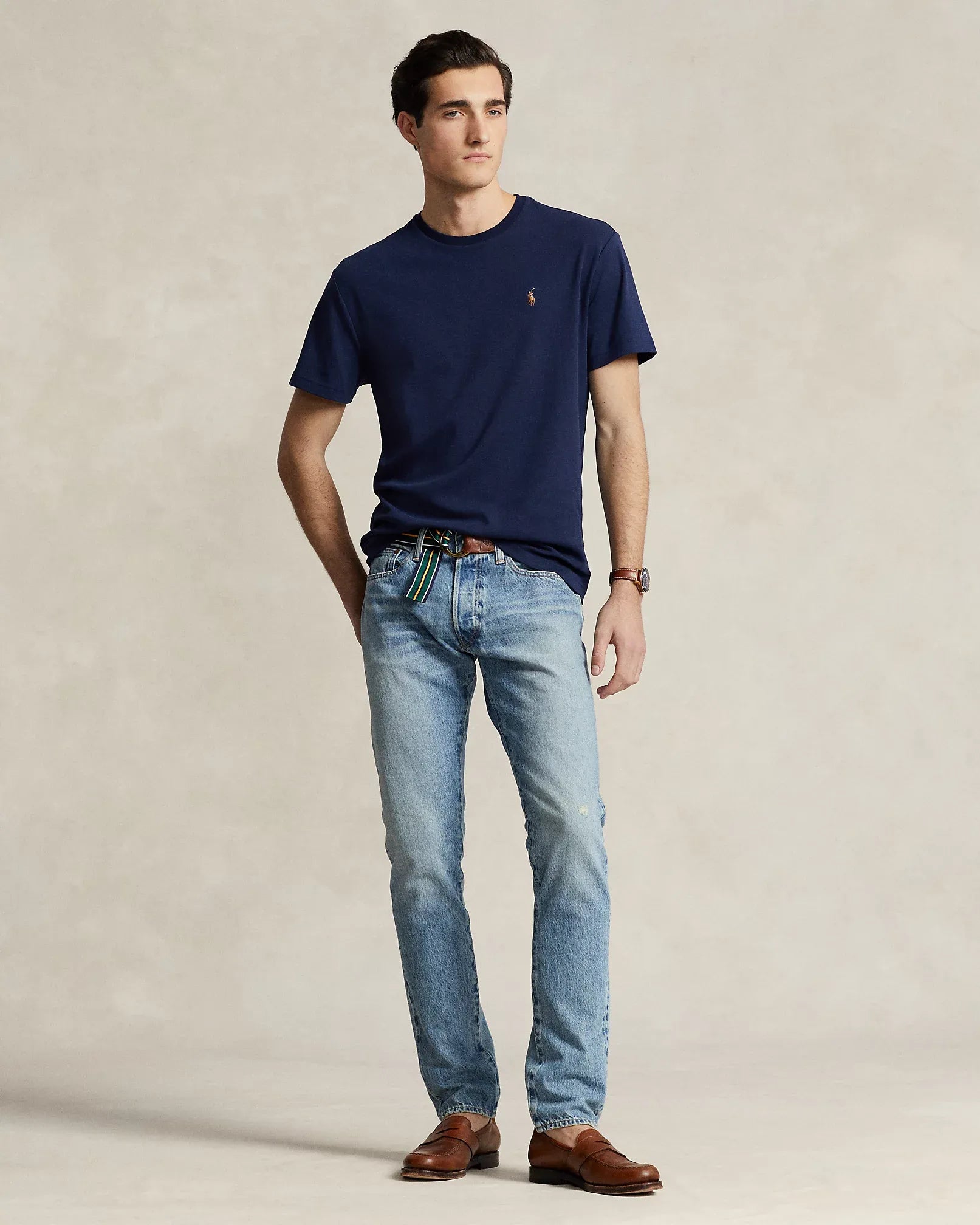 Soft Cotton Crewneck T-Shirt