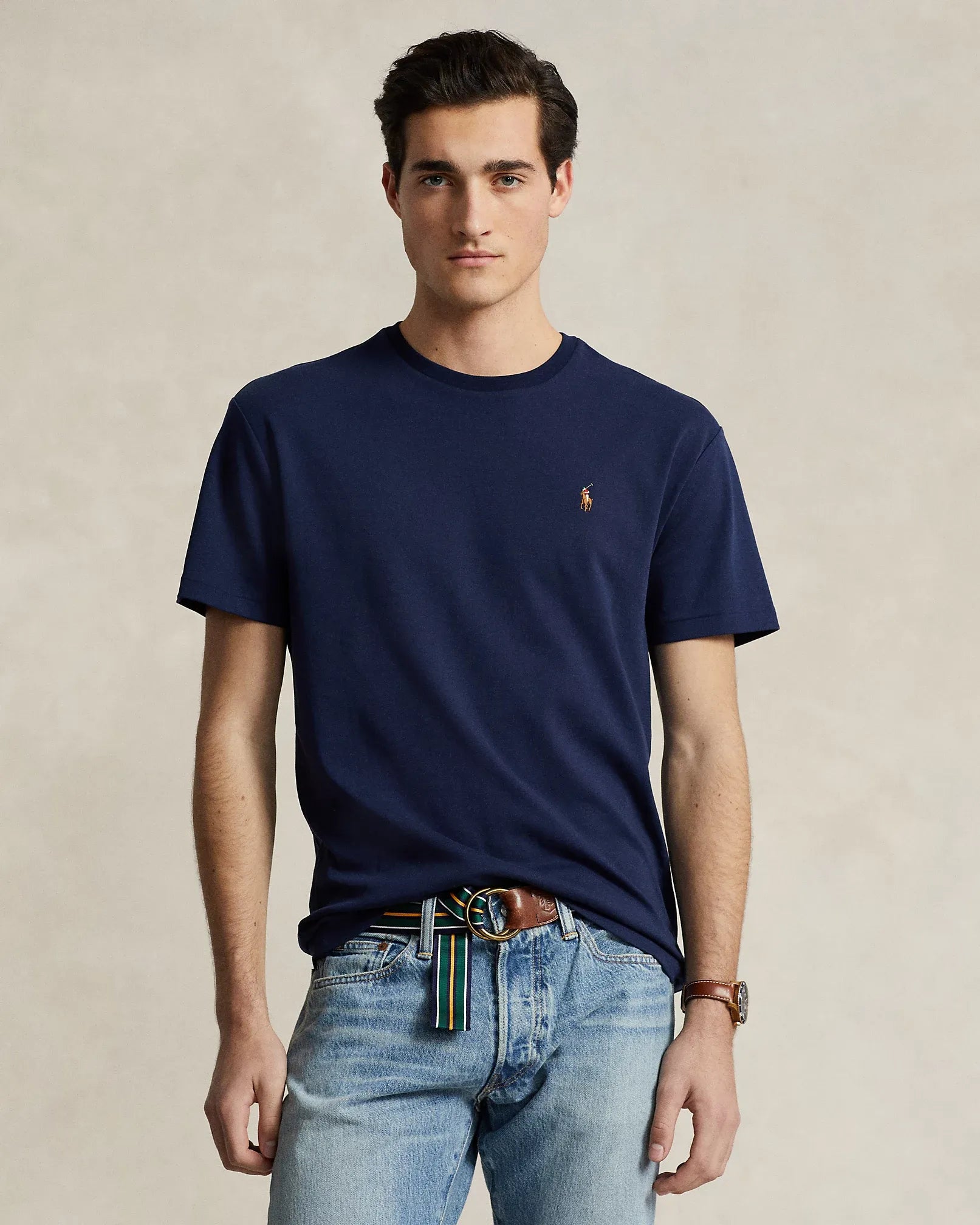 Soft Cotton Crewneck T-Shirt