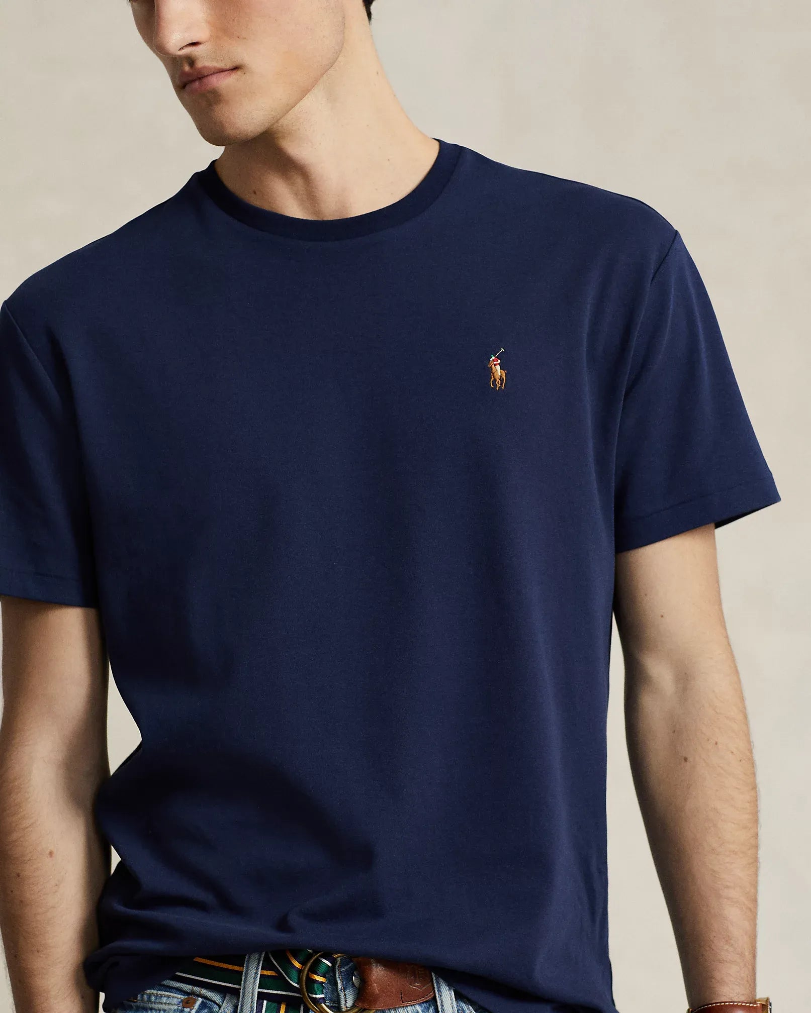 Soft Cotton Crewneck T-Shirt