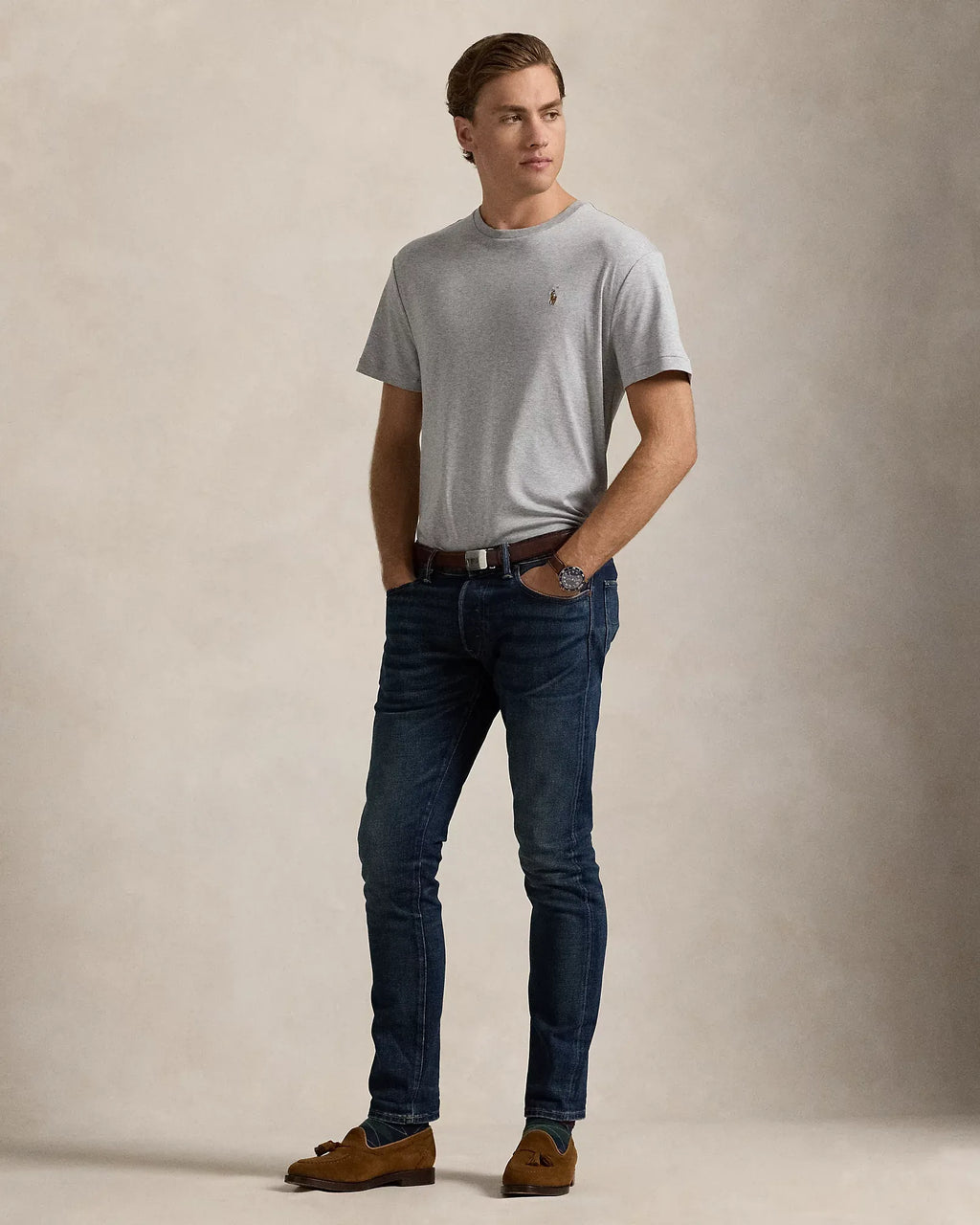Soft Cotton Crewneck T-Shirt