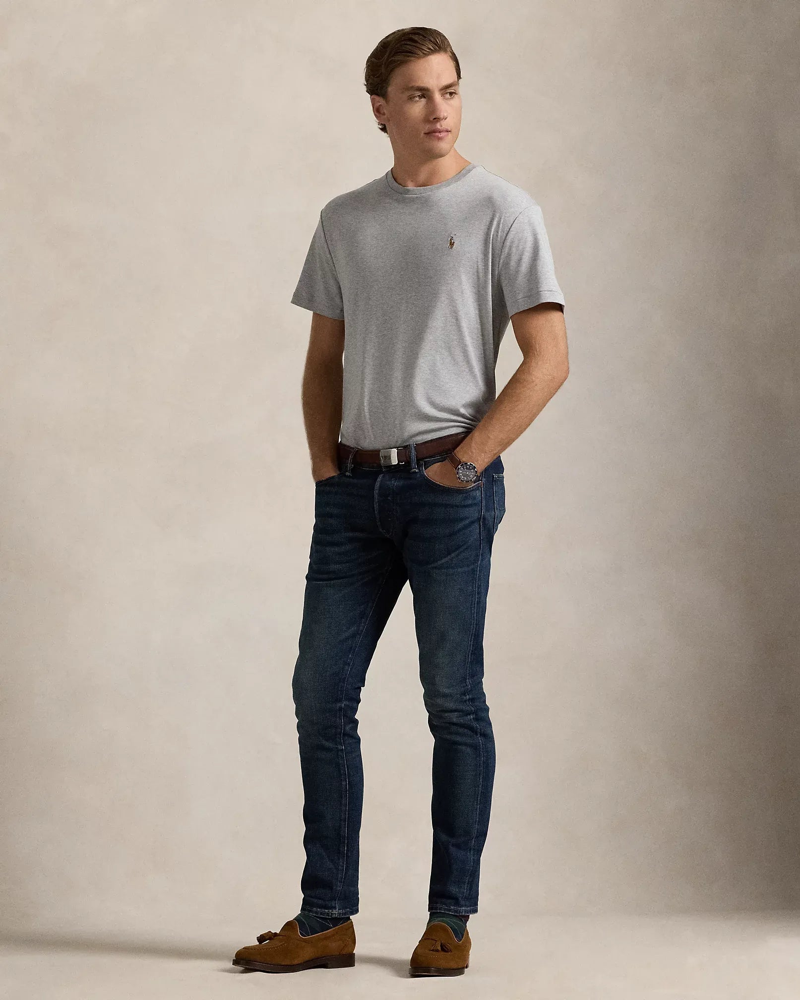 Soft Cotton Crewneck T-Shirt