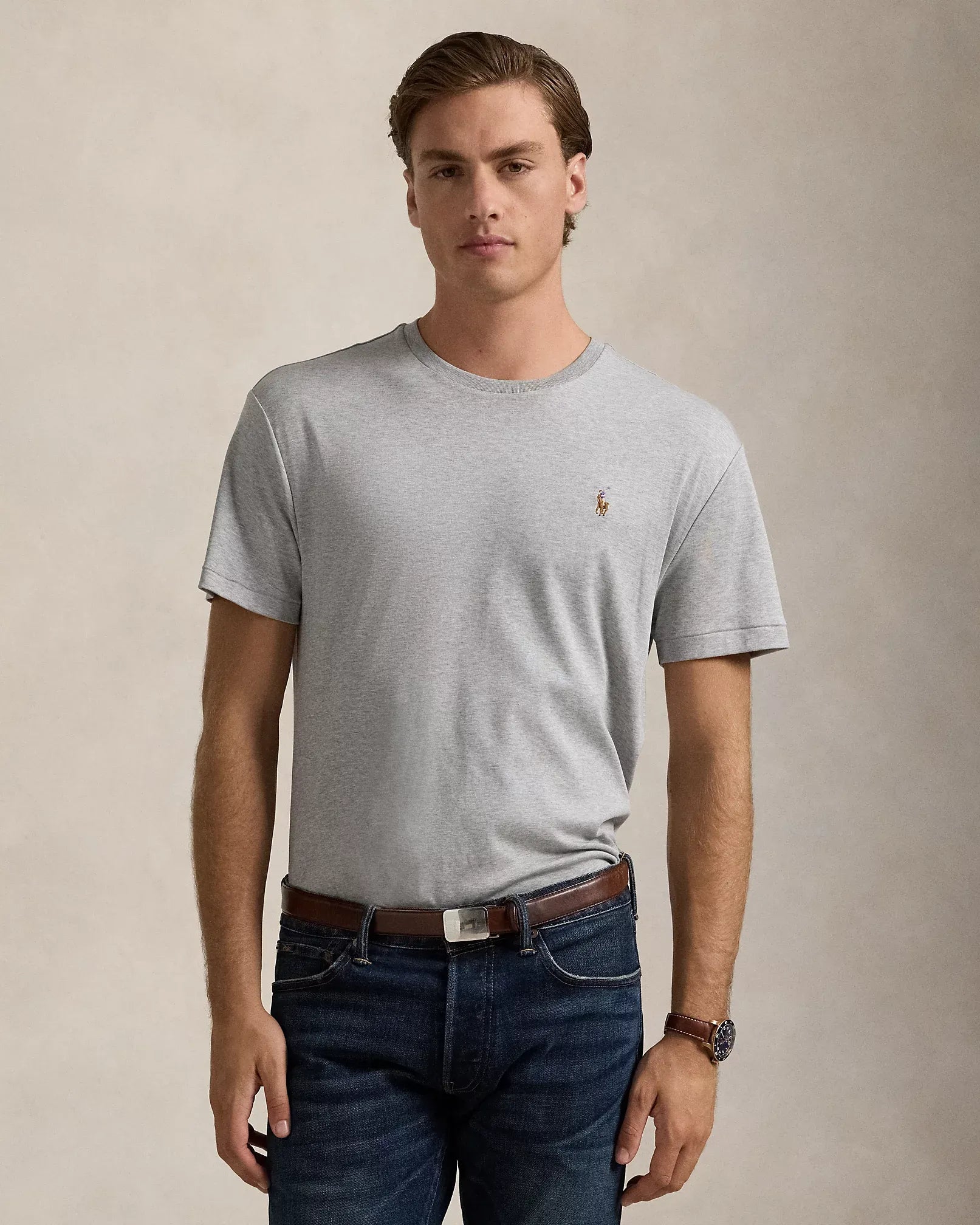 Soft Cotton Crewneck T-Shirt