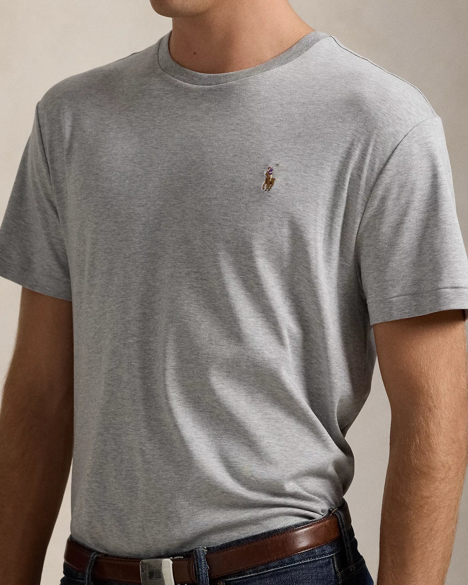 Soft Cotton Crewneck T-Shirt