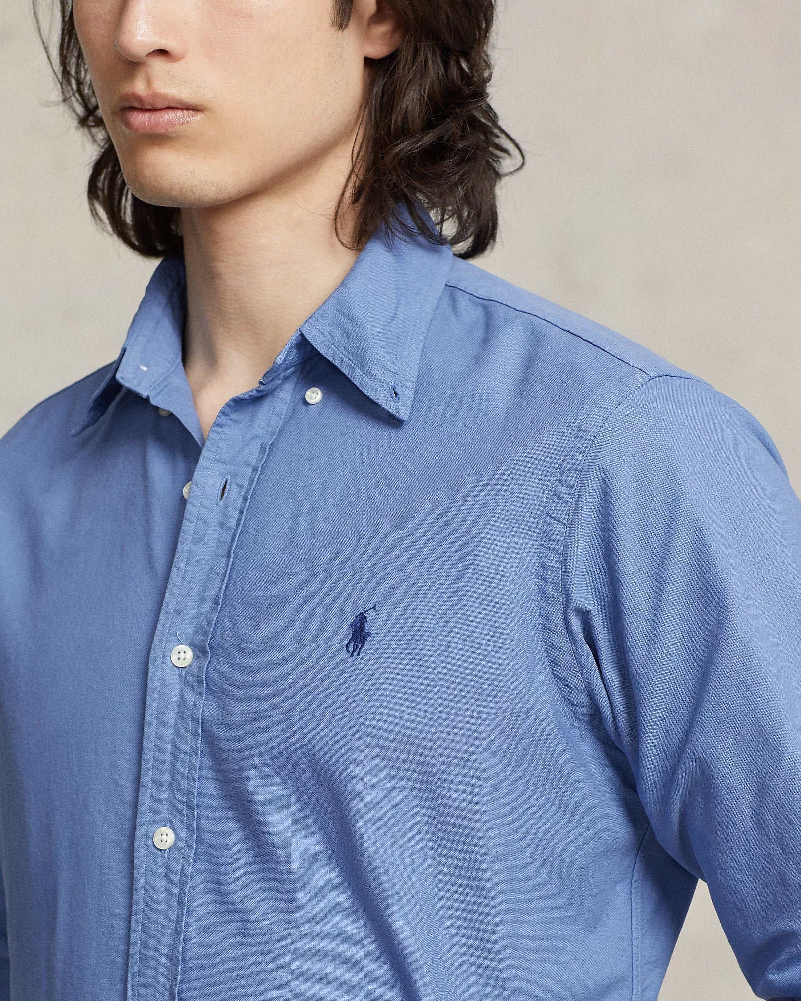 Garment-Dyed Oxford Shirt