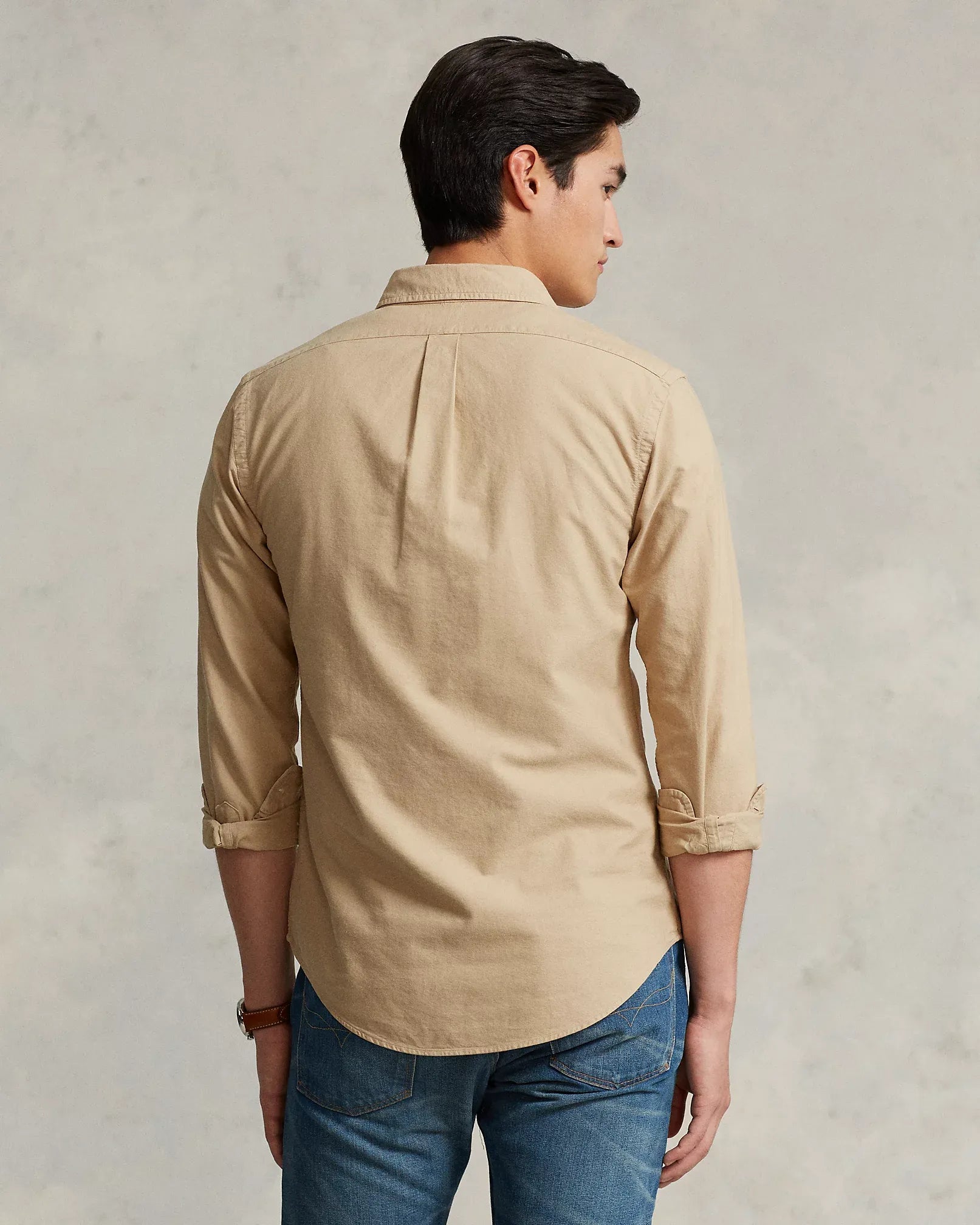 Garment-Dyed Oxford Shirt