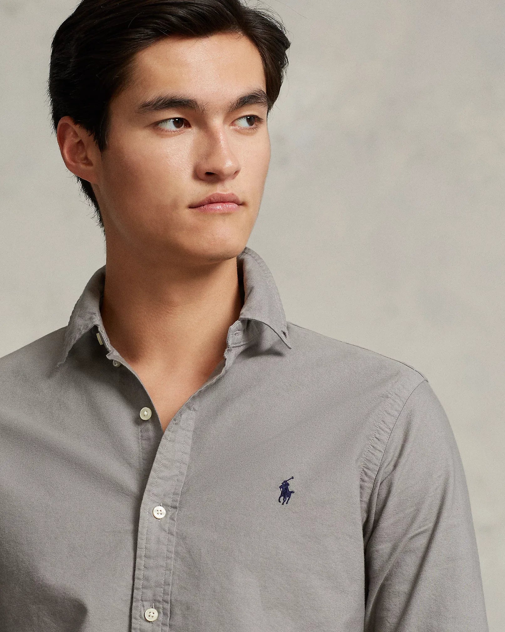 Garment-Dyed Oxford Shirt