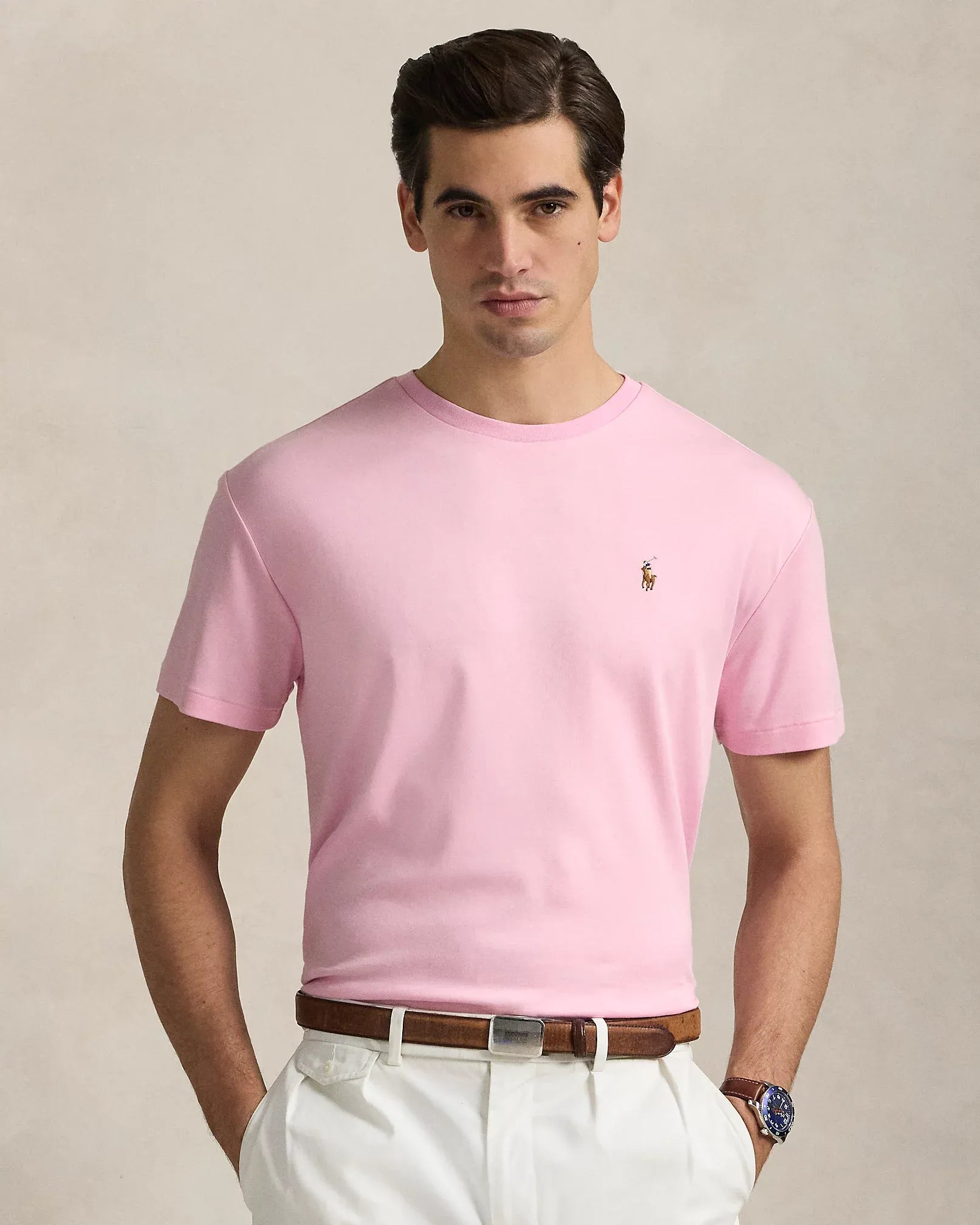 Soft Cotton Crewneck T-Shirt