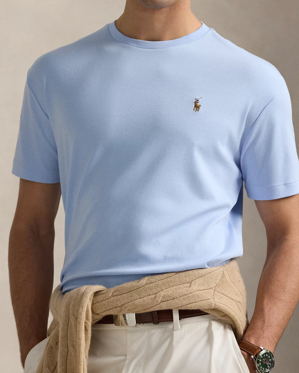 Soft Cotton Crewneck T-Shirt