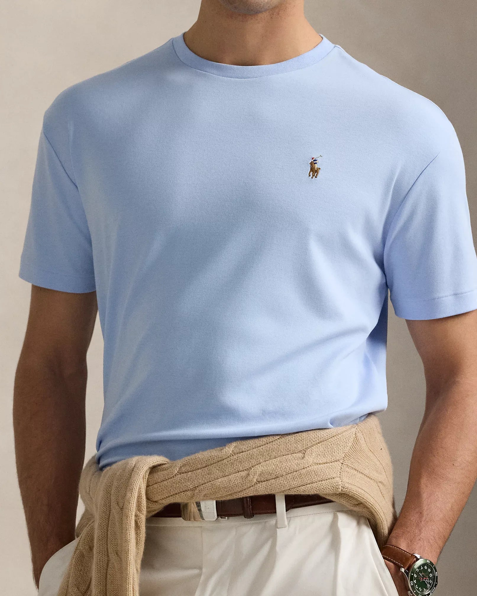 Soft Cotton Crewneck T-Shirt