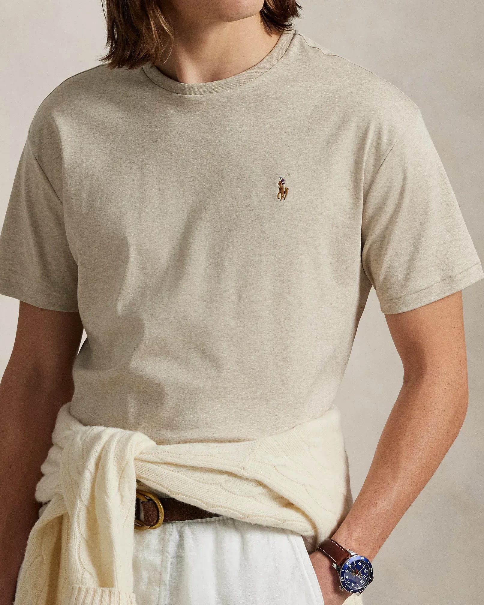 Soft Cotton Crewneck T-Shirt