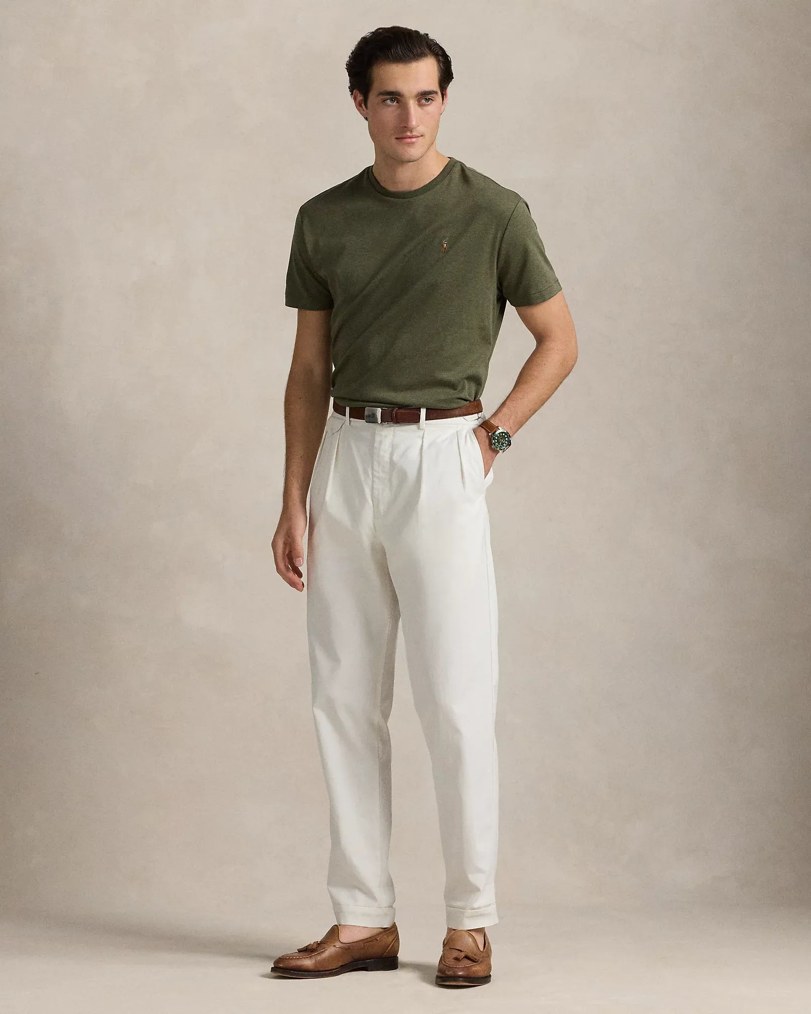Soft Cotton Crewneck T-Shirt