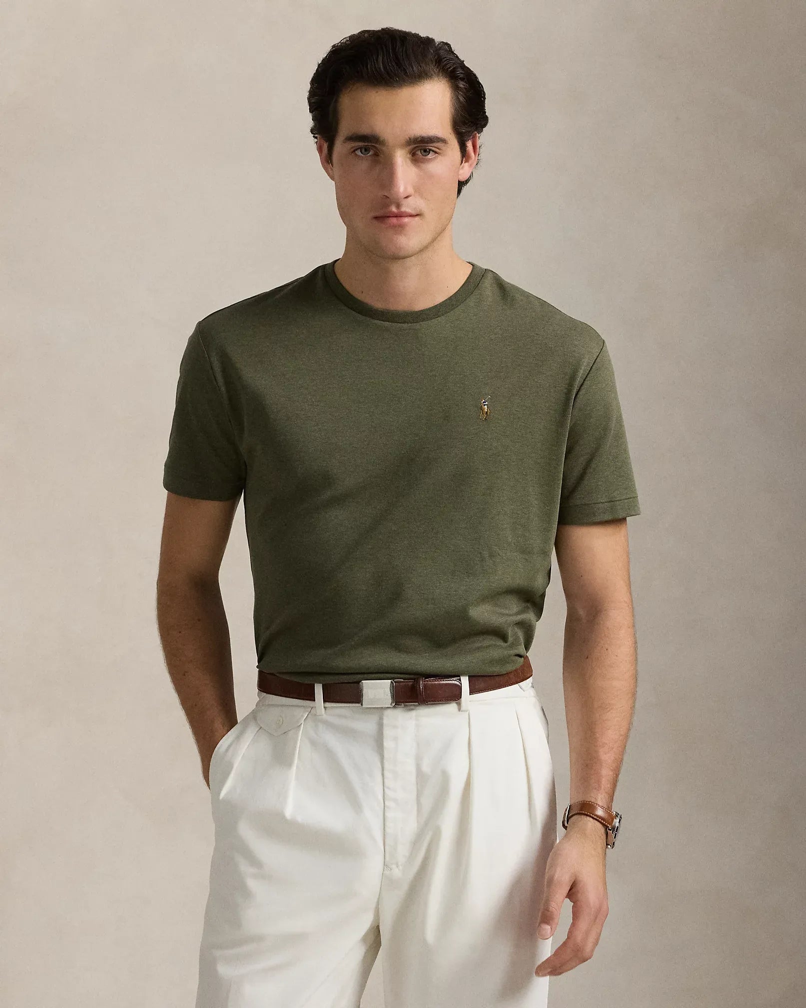 Soft Cotton Crewneck T-Shirt