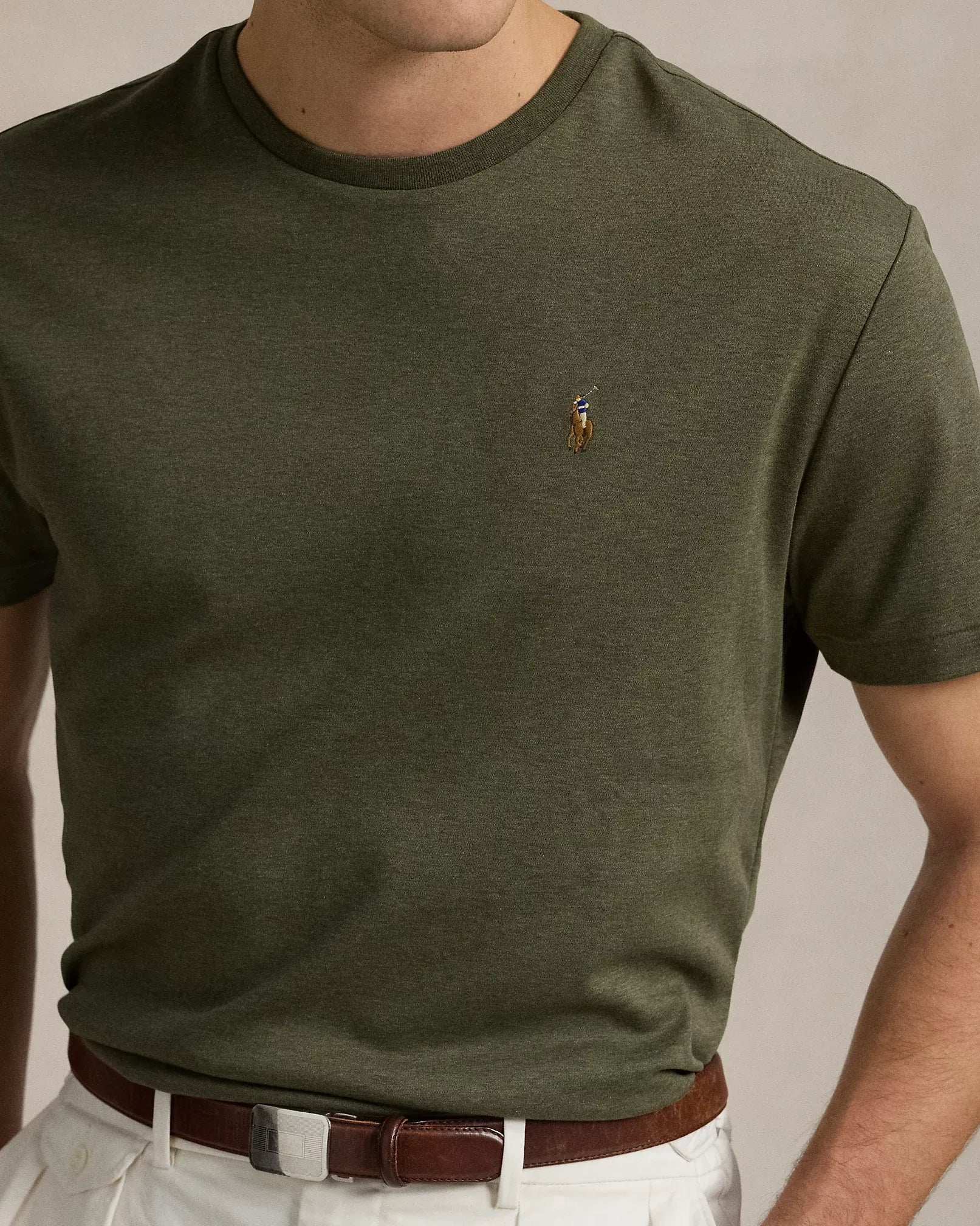 Soft Cotton Crewneck T-Shirt