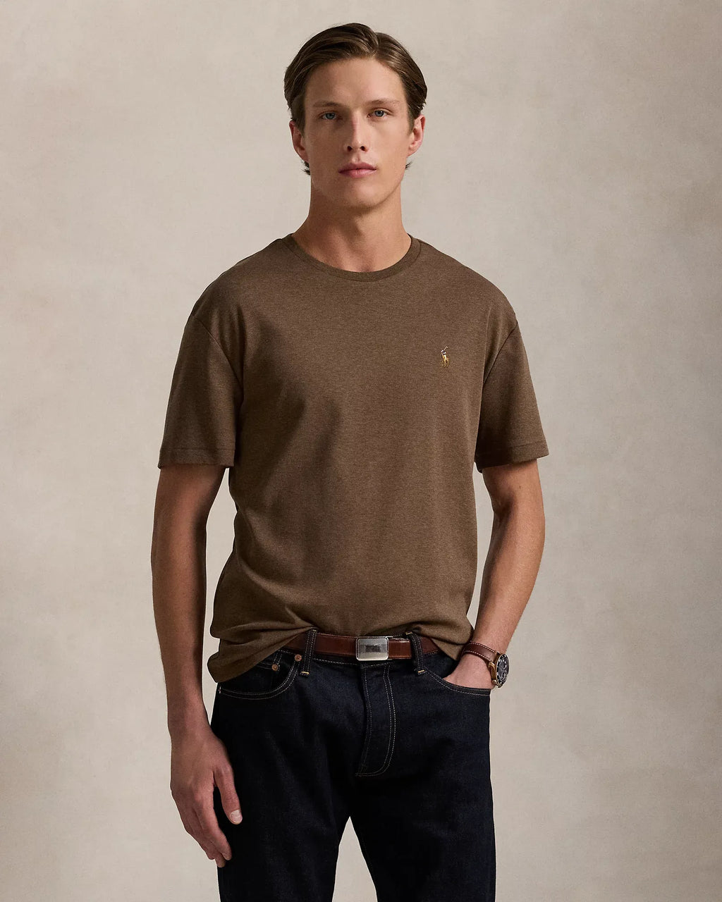 Soft Cotton Crewneck T-Shirt