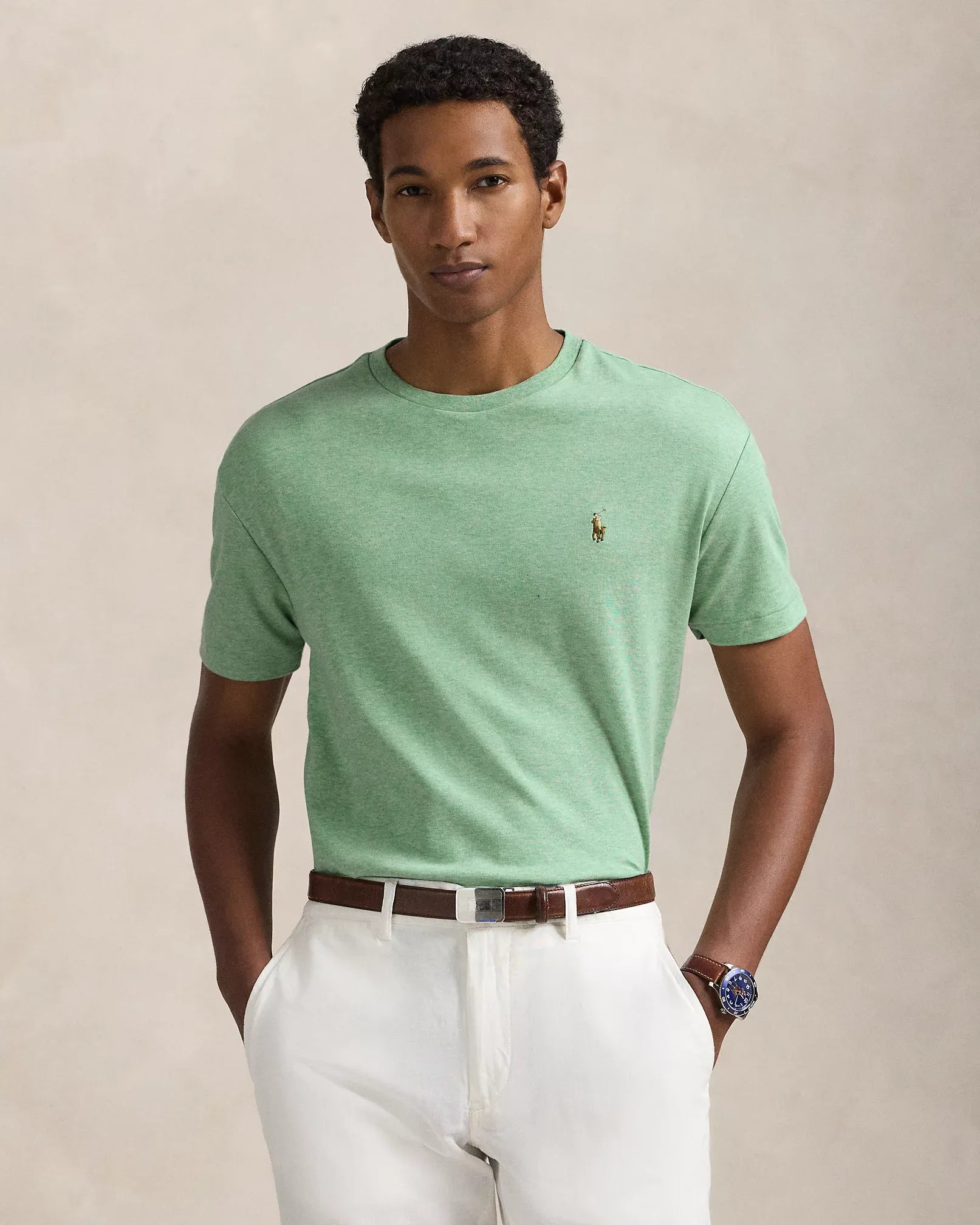 Soft Cotton Crewneck T-Shirt