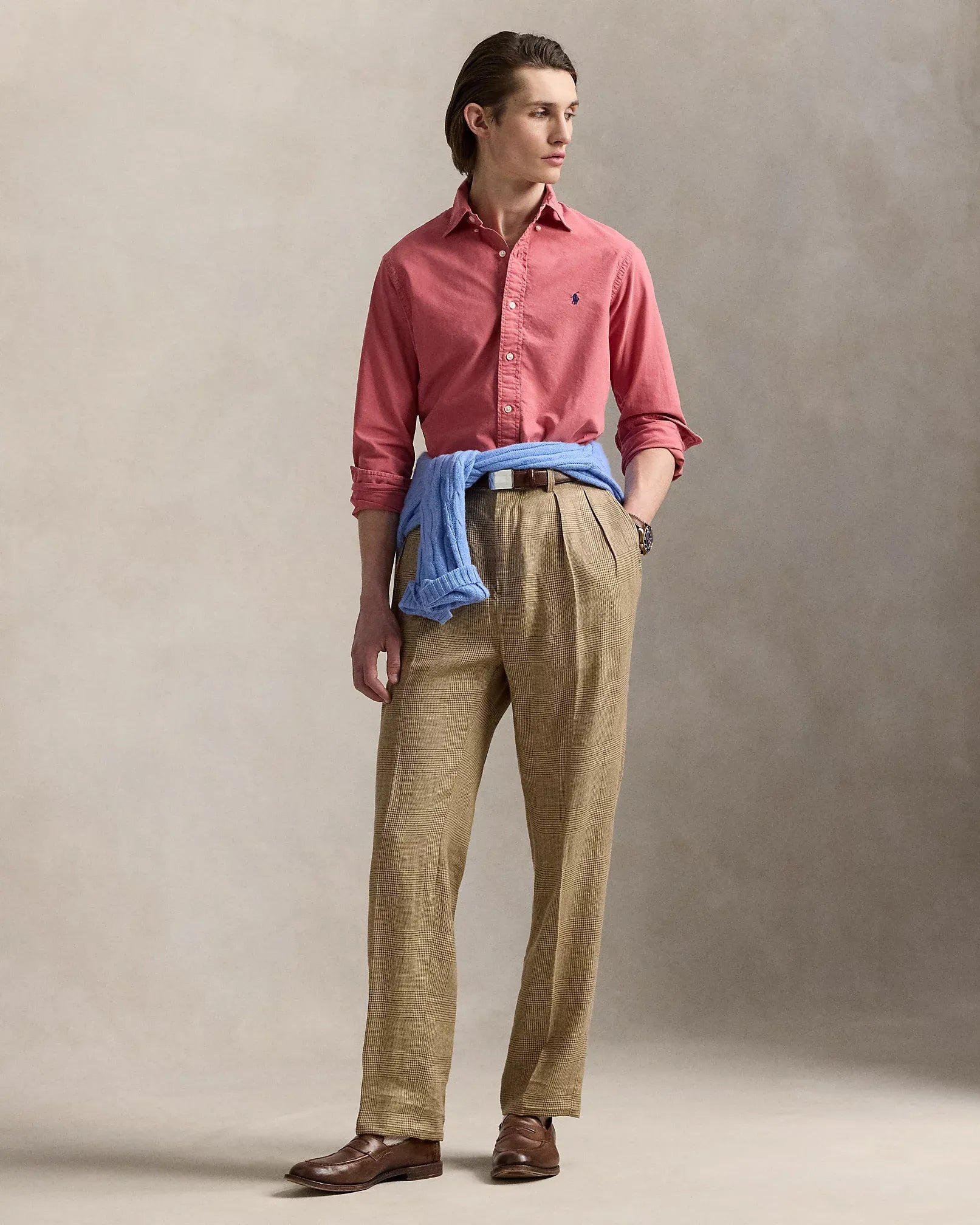 Garment-Dyed Oxford Shirt