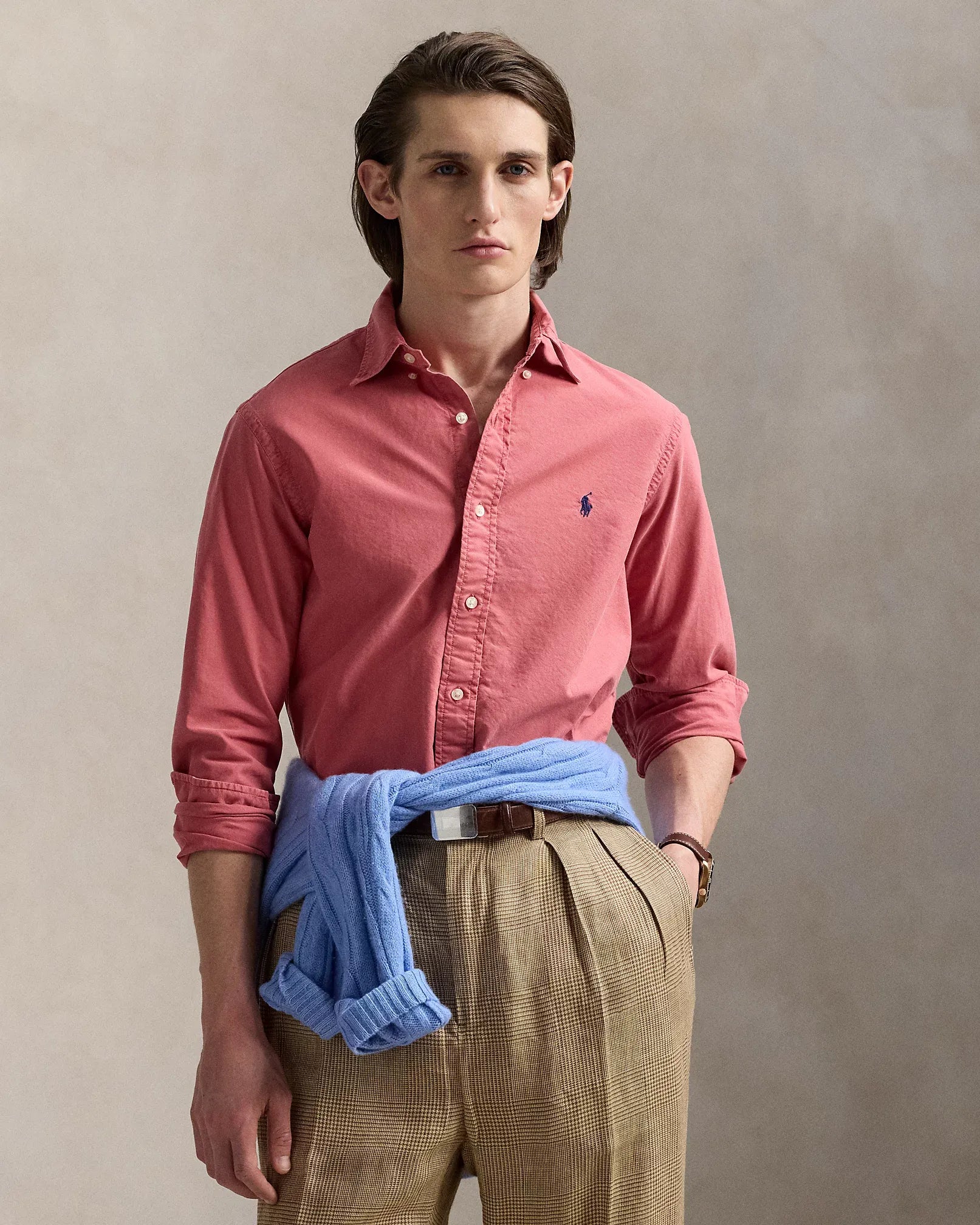 Garment-Dyed Oxford Shirt