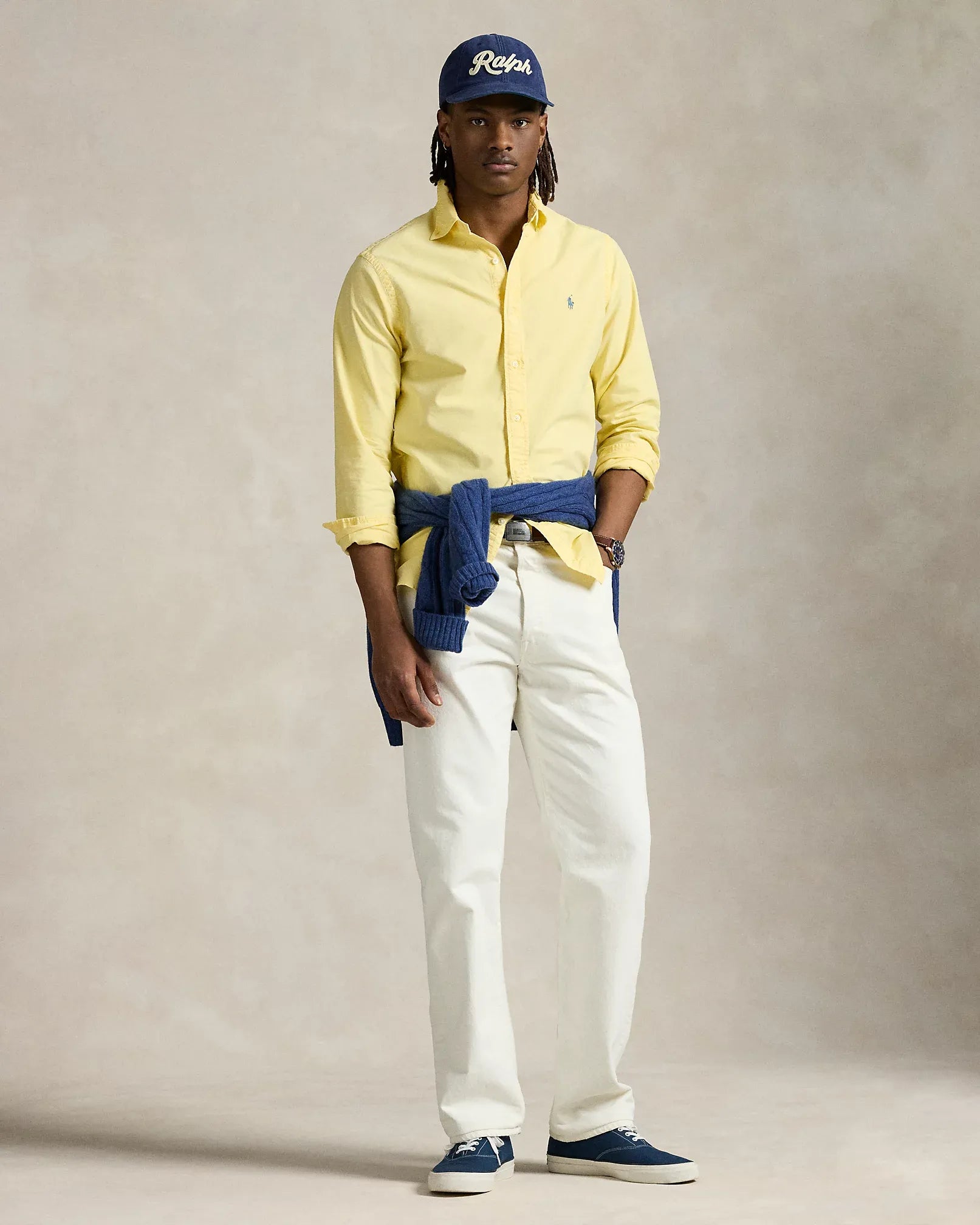 Garment-Dyed Oxford Shirt