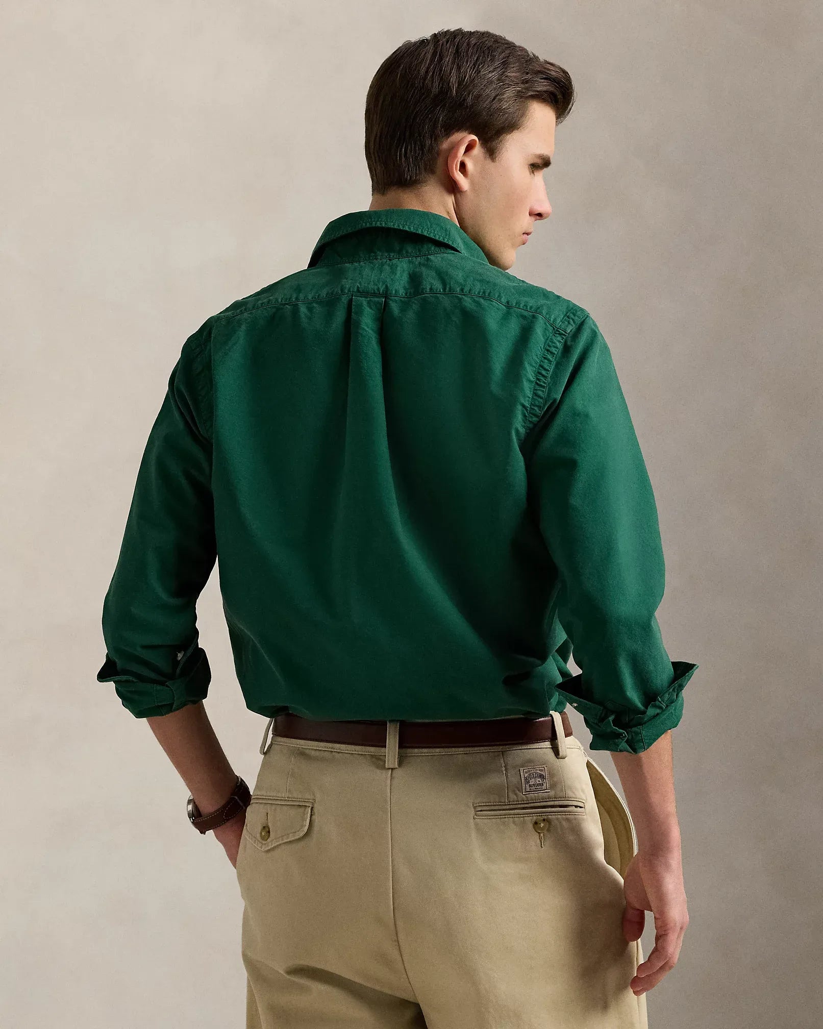 Garment-Dyed Oxford Shirt
