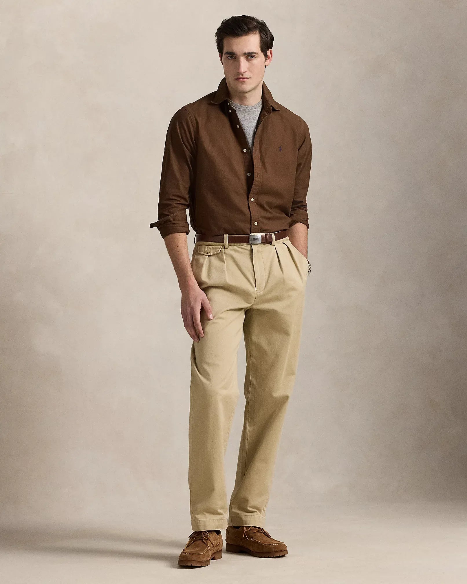 Garment-Dyed Oxford Shirt