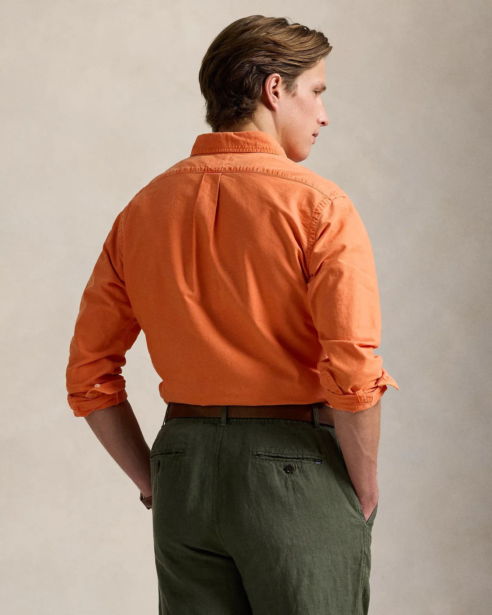 Garment-Dyed Oxford Shirt